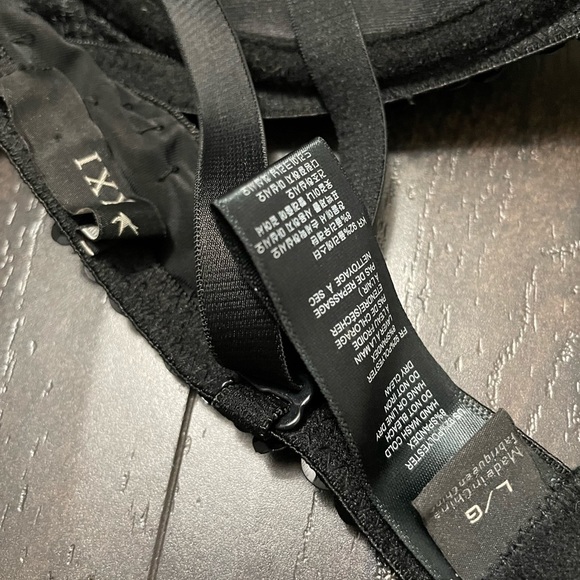 Vintage Hand-Beaded Black Bra - Picture 4 of 4